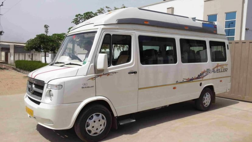 Tempo Traveller - Professional taxi service vehicle